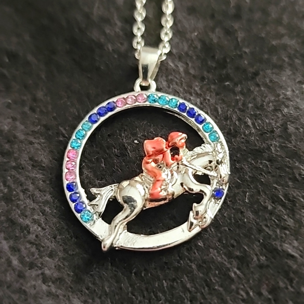 Horse Racing Necklace